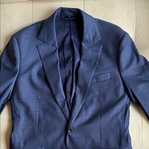 Bonobos Blue Blazer Sport Coat with Notched Lapel BNWOT 38R